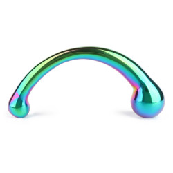 Mr. Steel Stimulateur de prostate The Curvy G-Spot 23 x 4.2 cm Irisé